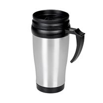 Caneca Inox 400ml C/ Tampa - 03889