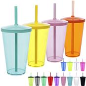 Copo Refresh Canudo 550ml - 4010