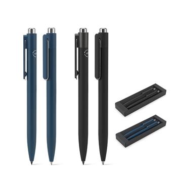 Kit esferográfica e caneta sem tinta - 51980