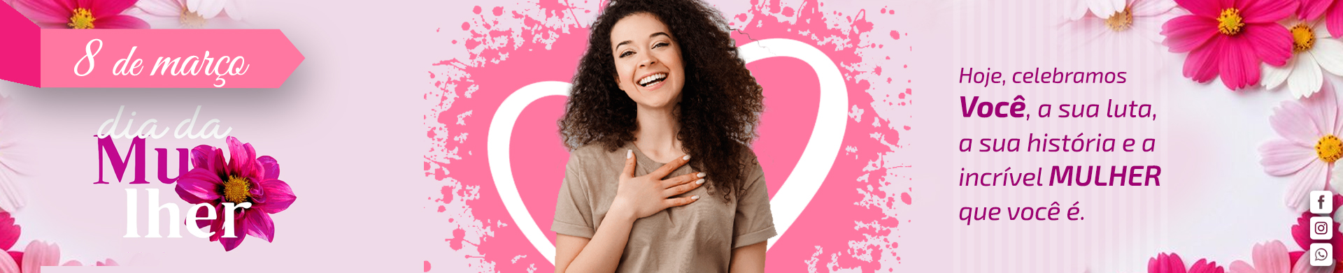 Banner Dia da mulher