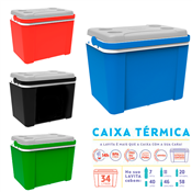 Caixa Térmica 34 Litros - 1101