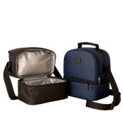 Bolsa Térmica Personalizada 7 Litros em Poliéster com PVC e Dois Compartimentos Térmicos