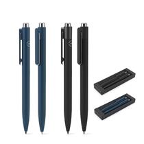 Kit esferográfica e caneta sem tinta - 51980