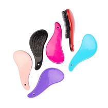 Escova de Cabelo Personalizada com Cerdas Flexíveis e Design Ergonômico