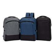 Mochila Personalizada Resistente à Água com USB e Compartimento para Notebook