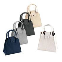 Bolsa em Feltro com Botão Metálico Personalizado