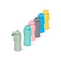 Garrafa Dobrável Silicone 600ml Personalizado