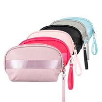 Nécessaire Personalizada em PU Impermeável com Zíper e Alça Removível